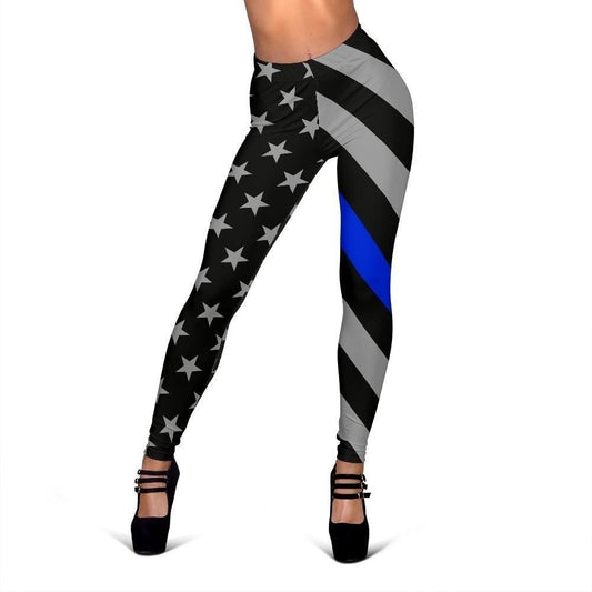 Thin Blue Line Women's Leggings GearFrost
