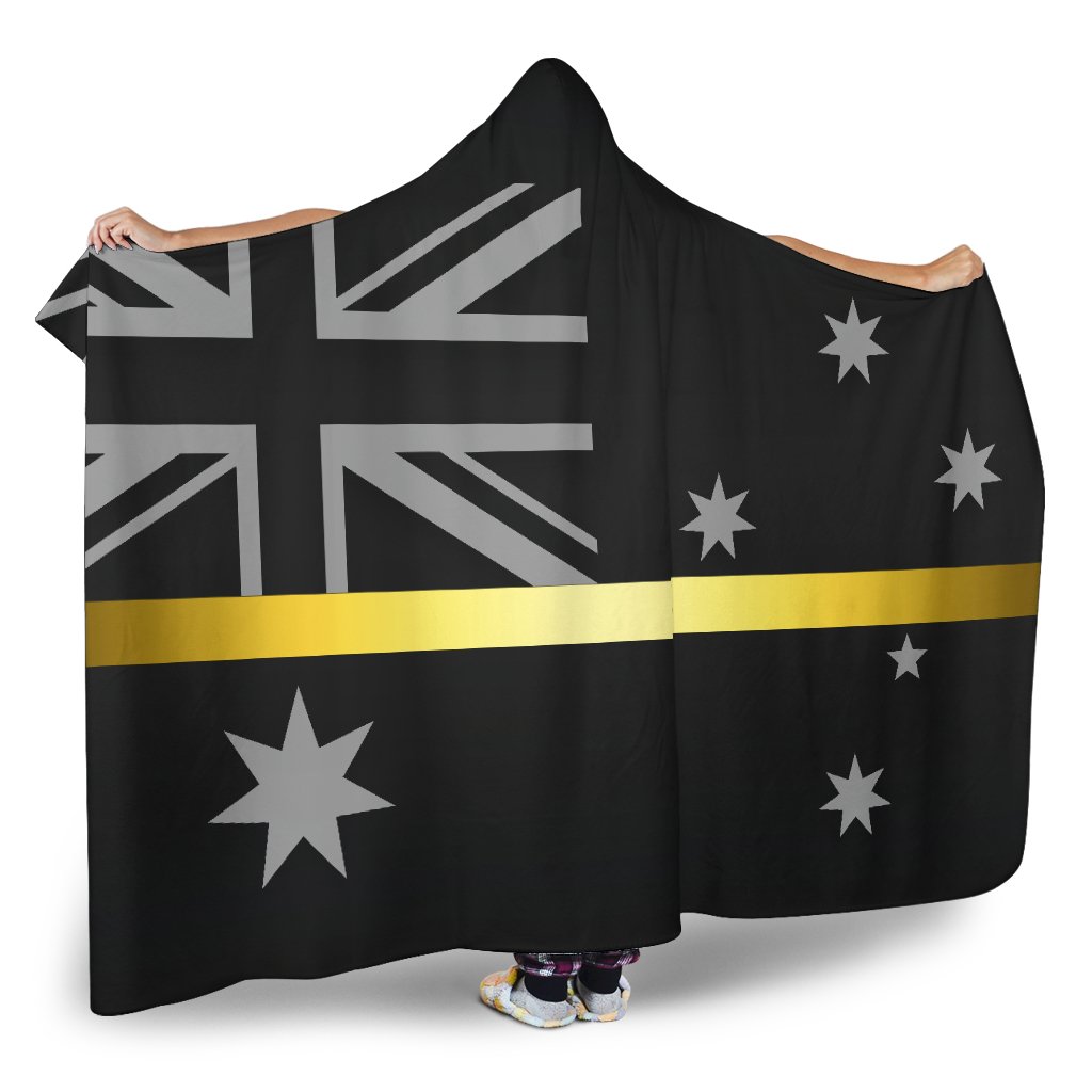 Thin Gold Line Australia Hooded Blanket GearFrost