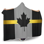 Thin Gold Line Canada Hooded Blanket GearFrost