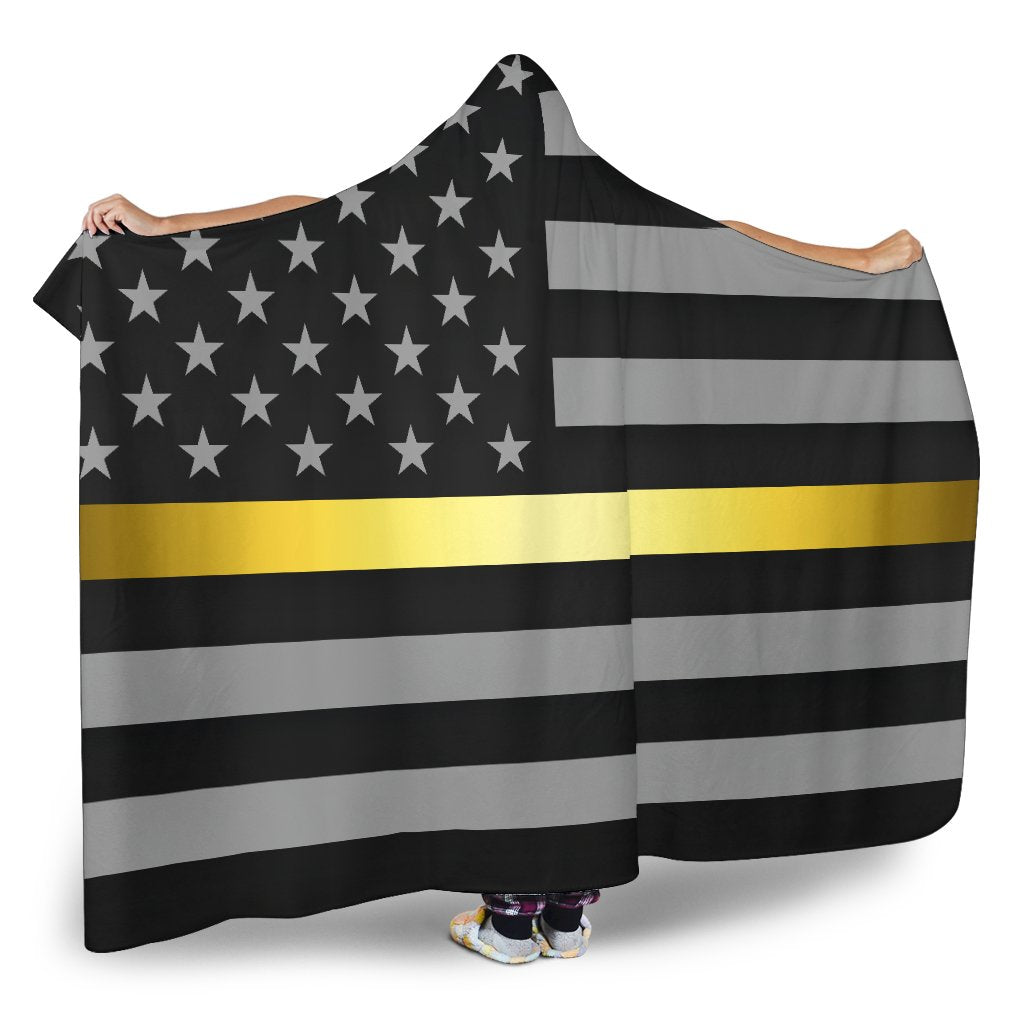 Thin Gold Line Hooded Blanket GearFrost