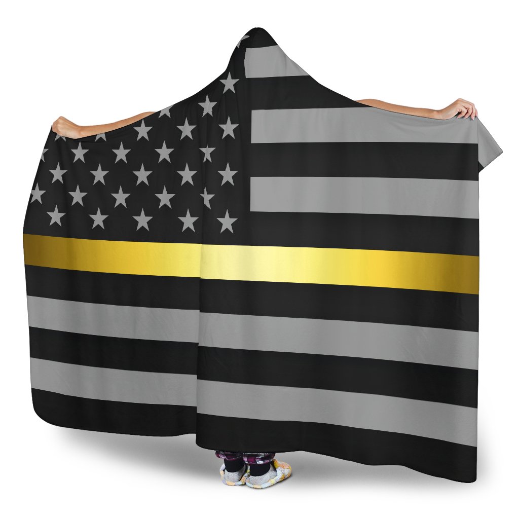 Thin Gold Line Hooded Blanket GearFrost