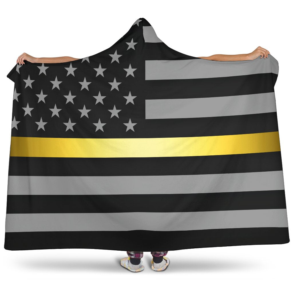 Thin Gold Line Hooded Blanket GearFrost