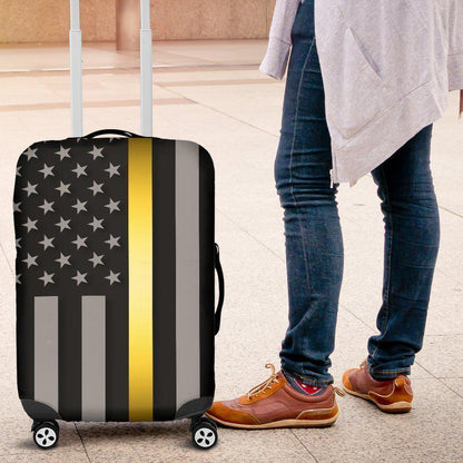 Thin Gold Line Luggage Cover GearFrost