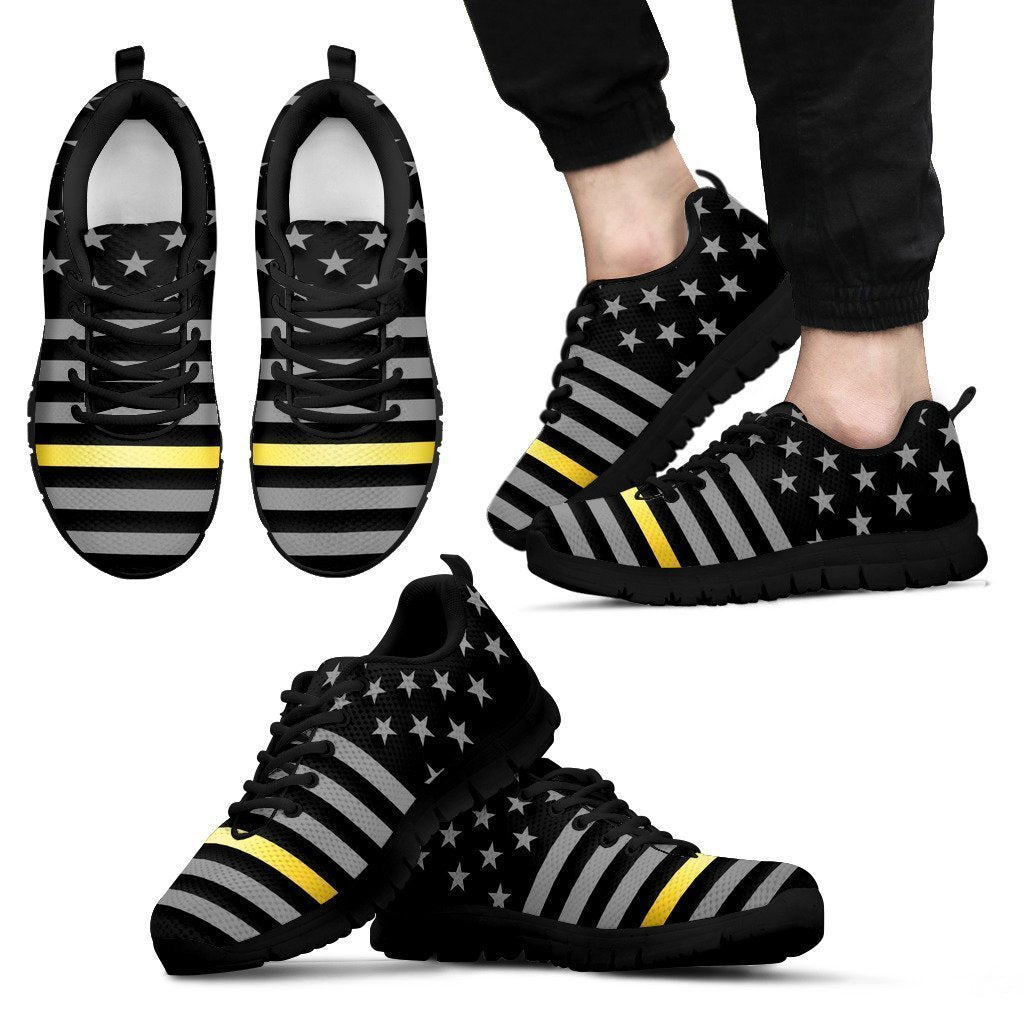 Thin Gold Line Men's Sneakers GearFrost