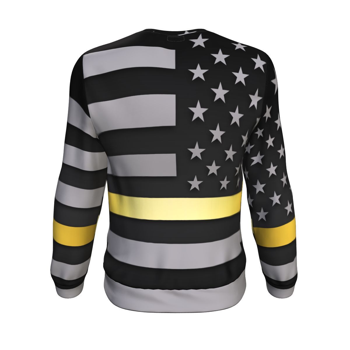 Thin Gold Line Unisex Crewneck Sweatshirt GearFrost