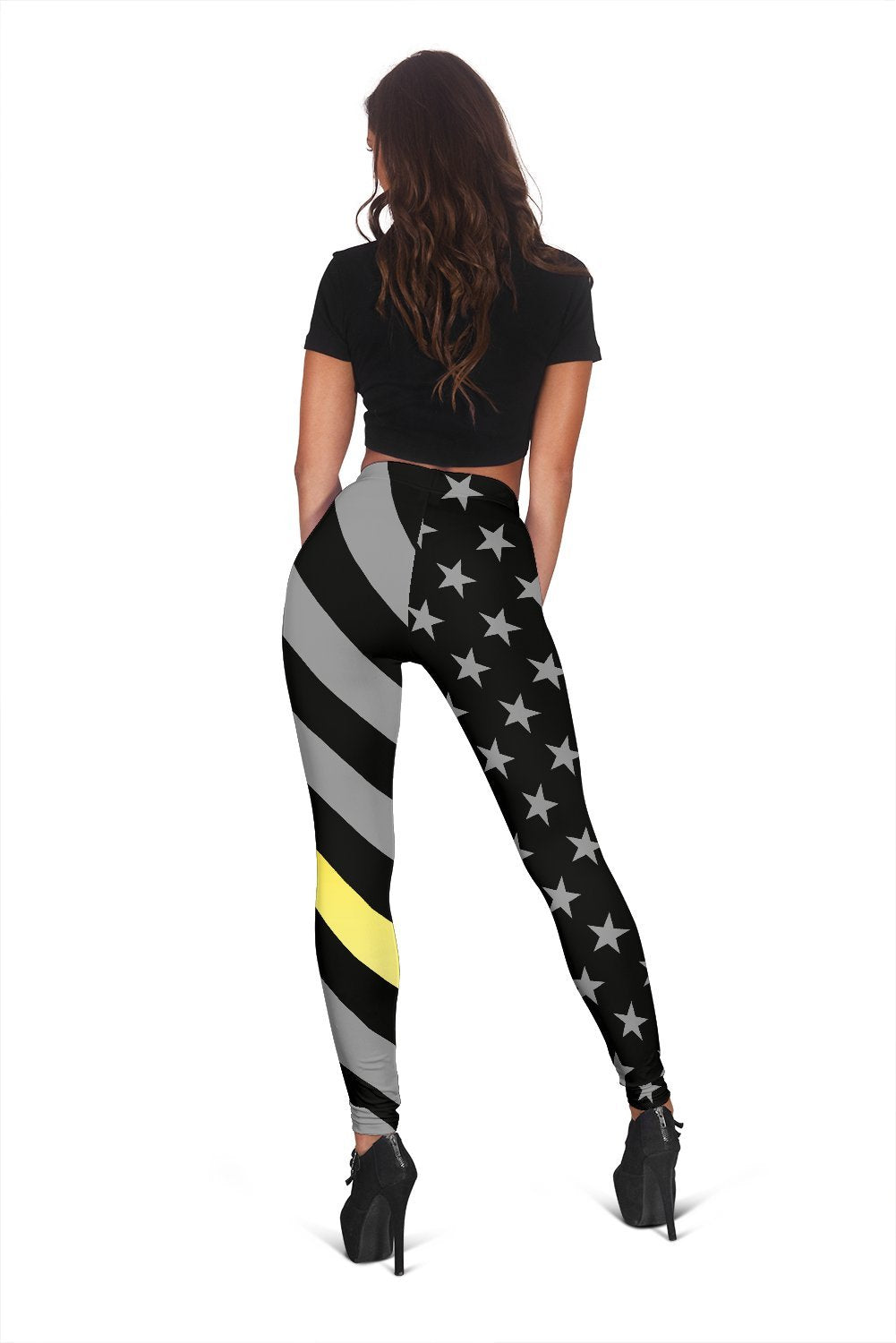 Thin Gold Line Women's Leggings GearFrost