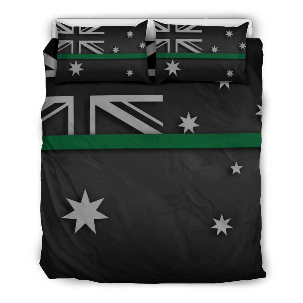 Thin Green Line Australia Duvet Cover Bedding Set GearFrost