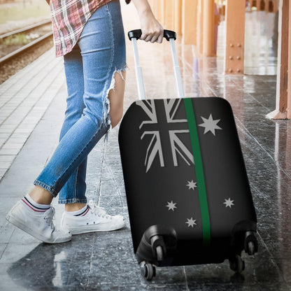 Thin Green Line Australia Luggage Cover GearFrost