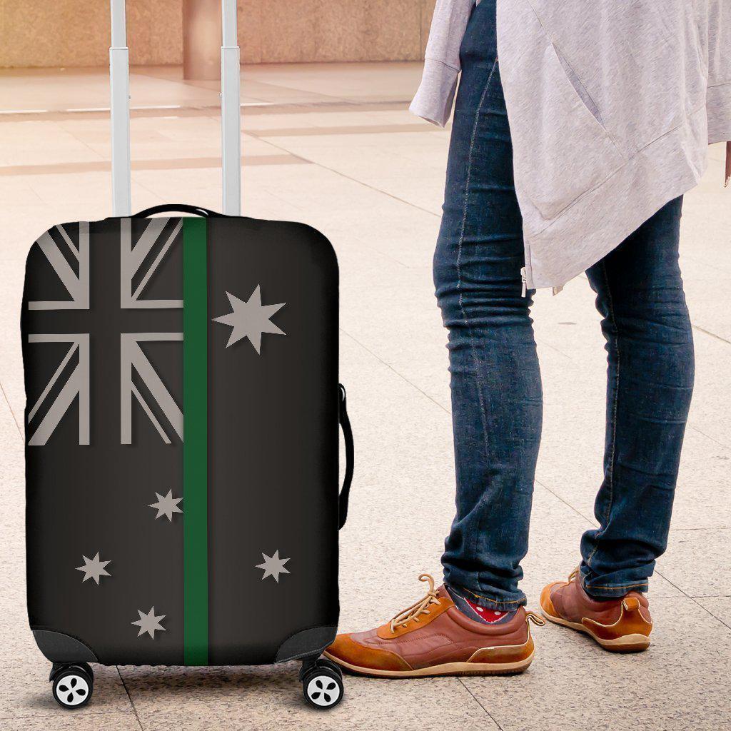 Thin Green Line Australia Luggage Cover GearFrost