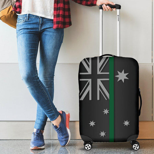 Thin Green Line Australia Luggage Cover GearFrost