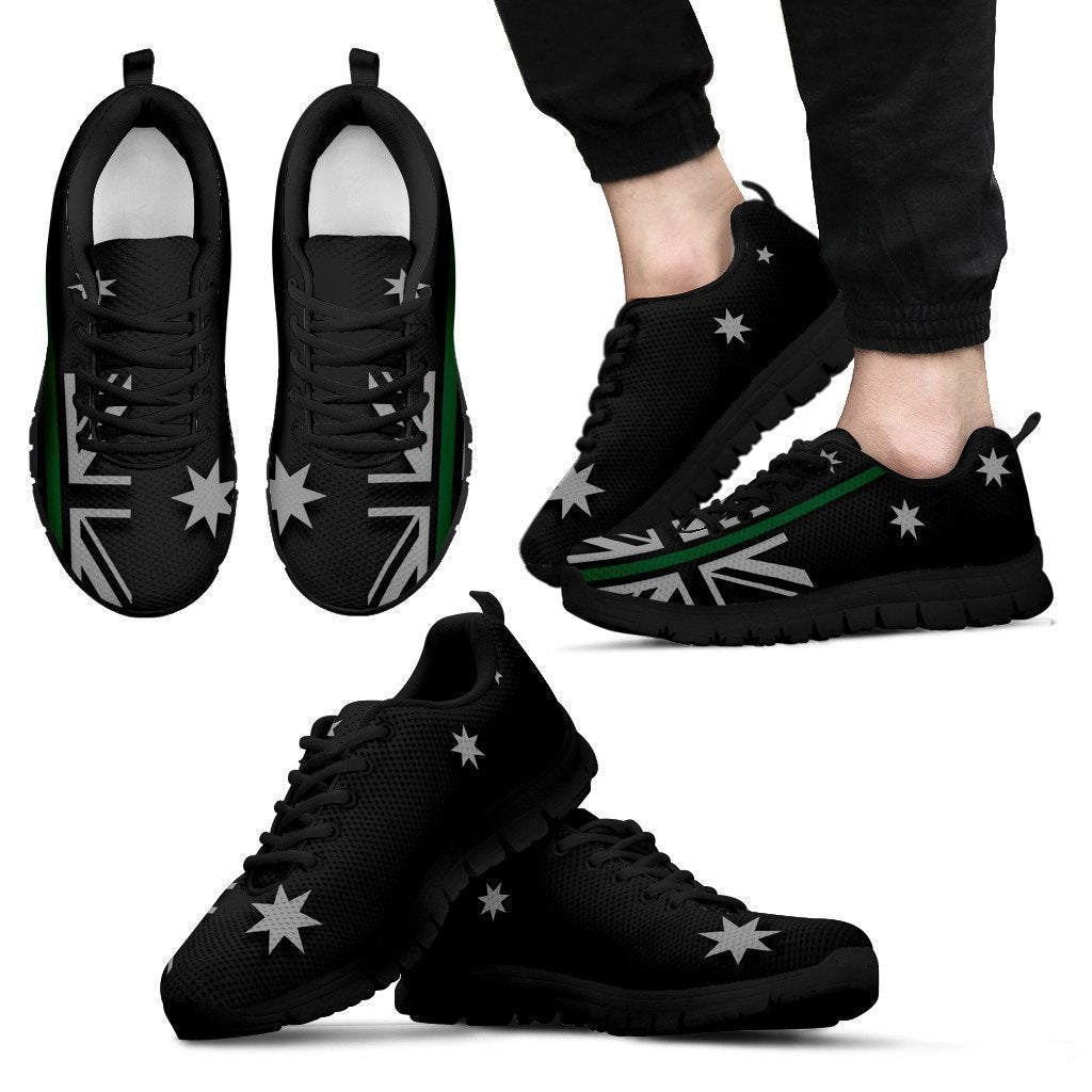 Thin Green Line Australia Men's Sneakers GearFrost