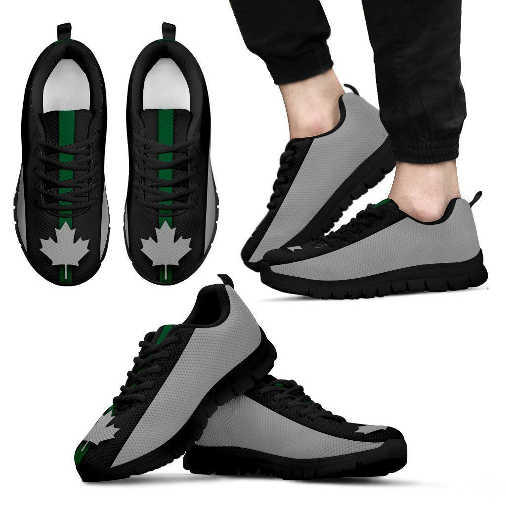 Thin Green Line Canada Men's Sneakers GearFrost