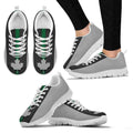 Thin Green Line Canada White Running Shoes