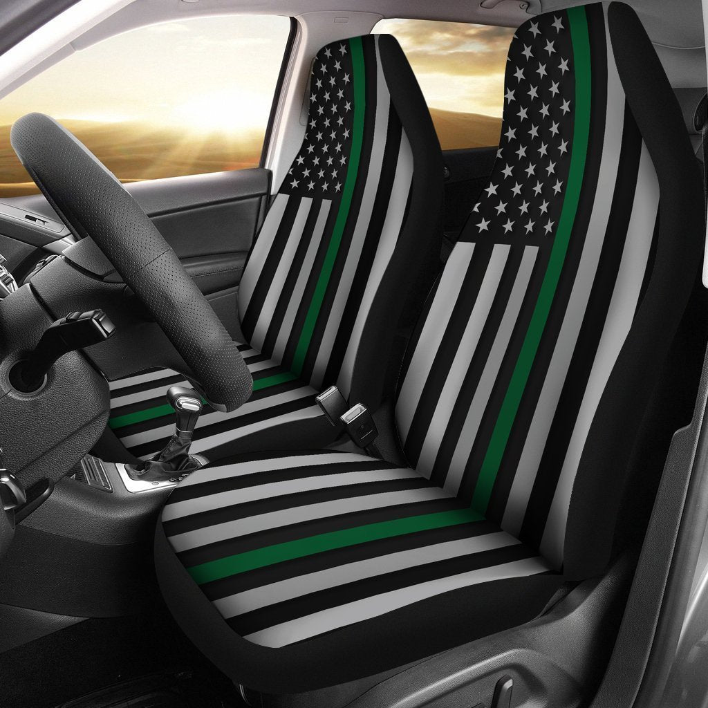 Thin Green Line Universal Fit Car Seat Covers GearFrost