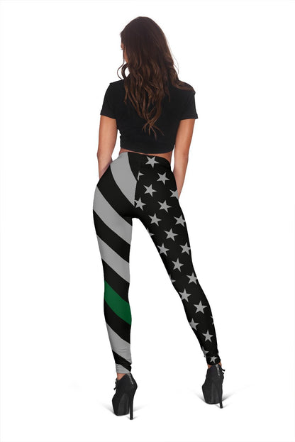 Thin Green Line Women's Leggings GearFrost