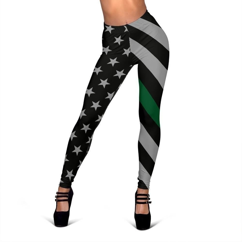 Thin Green Line Women's Leggings GearFrost
