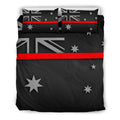 Thin Red Line Australia Duvet Cover Bedding Set