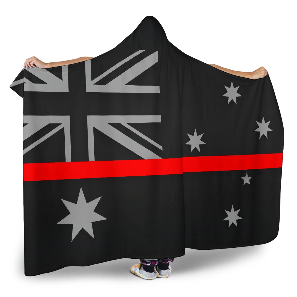 Thin Red Line Australia Hooded Blanket GearFrost
