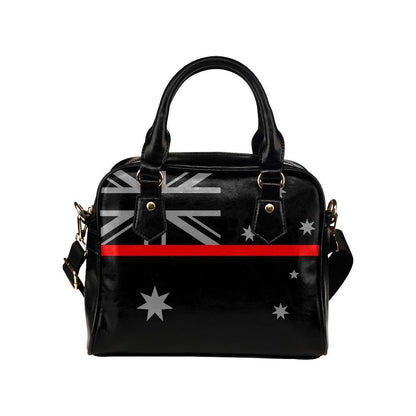 Thin Red Line Australia Leather Shoulder Handbag GearFrost