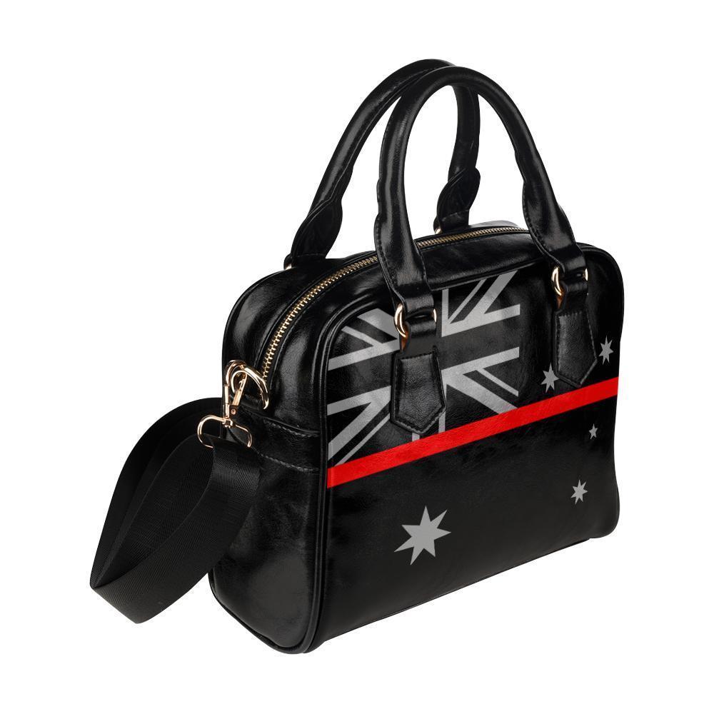Thin Red Line Australia Leather Shoulder Handbag GearFrost