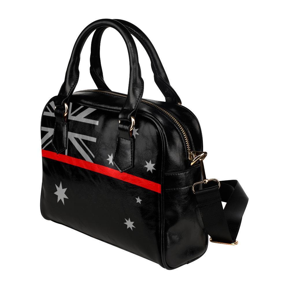 Thin Red Line Australia Leather Shoulder Handbag GearFrost