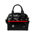 Thin Red Line Australia Leather Shoulder Handbag