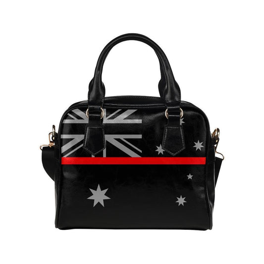 Thin Red Line Australia Leather Shoulder Handbag GearFrost