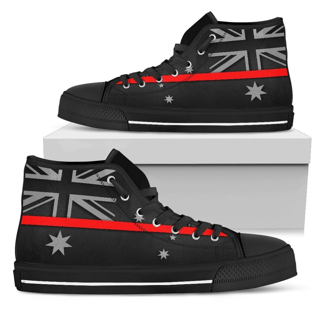 Thin Red Line Australia Men's High Top Shoes GearFrost
