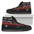 Thin Red Line Australia Black High Top Sneakers