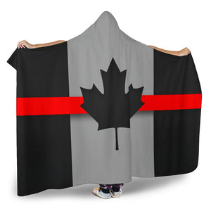 Thin Red Line Canada Hooded Blanket GearFrost