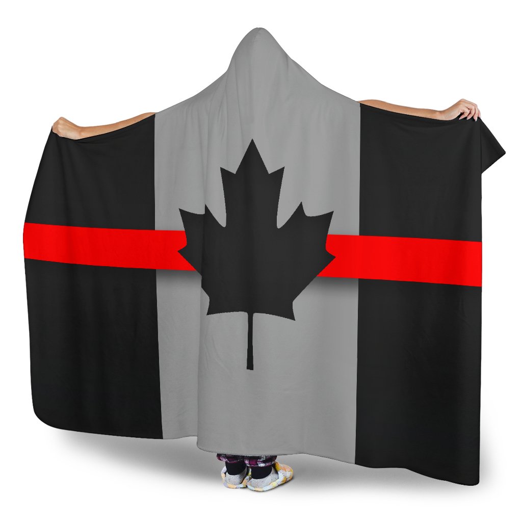 Thin Red Line Canada Hooded Blanket GearFrost