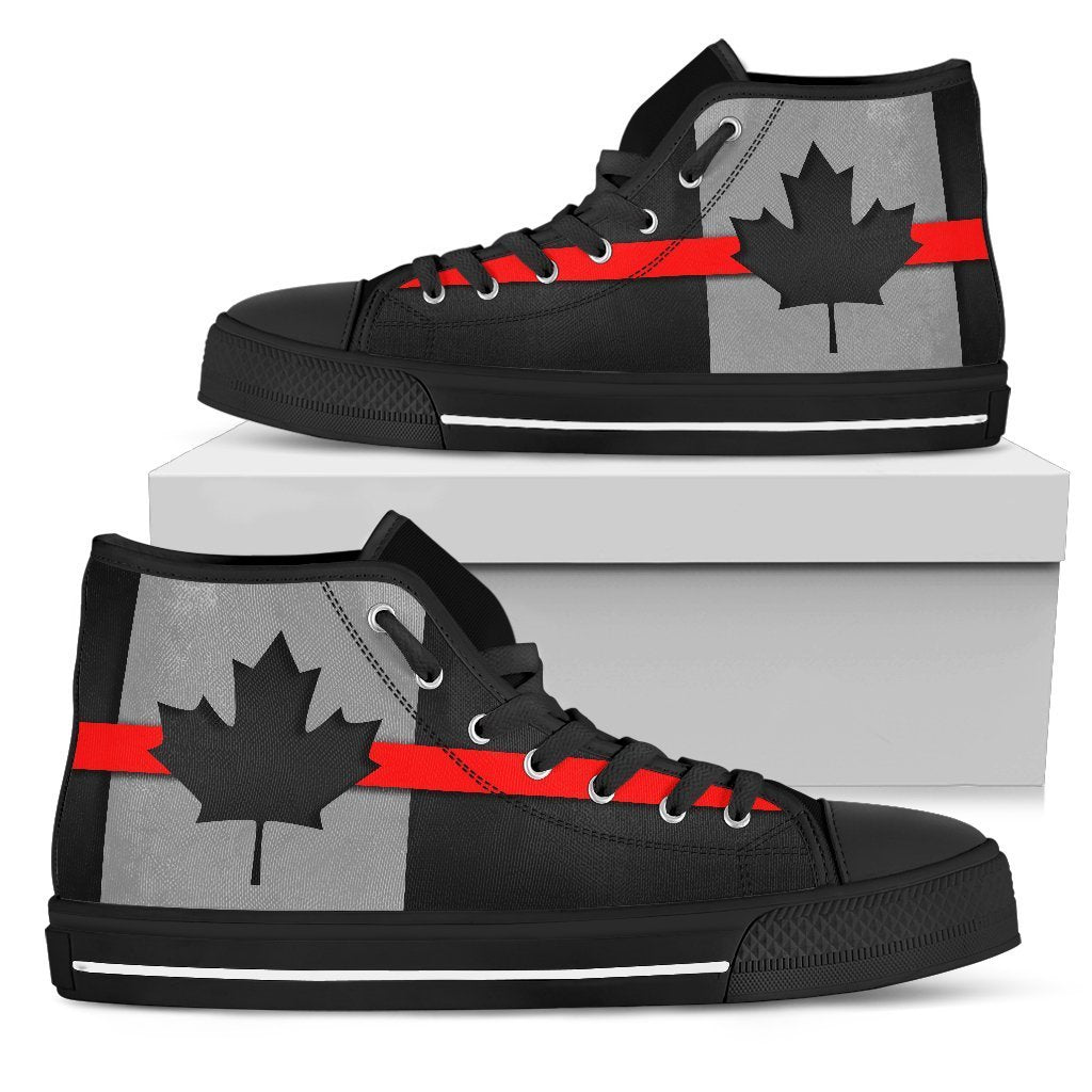 Thin Red Line Canada Men's High Top Shoes GearFrost