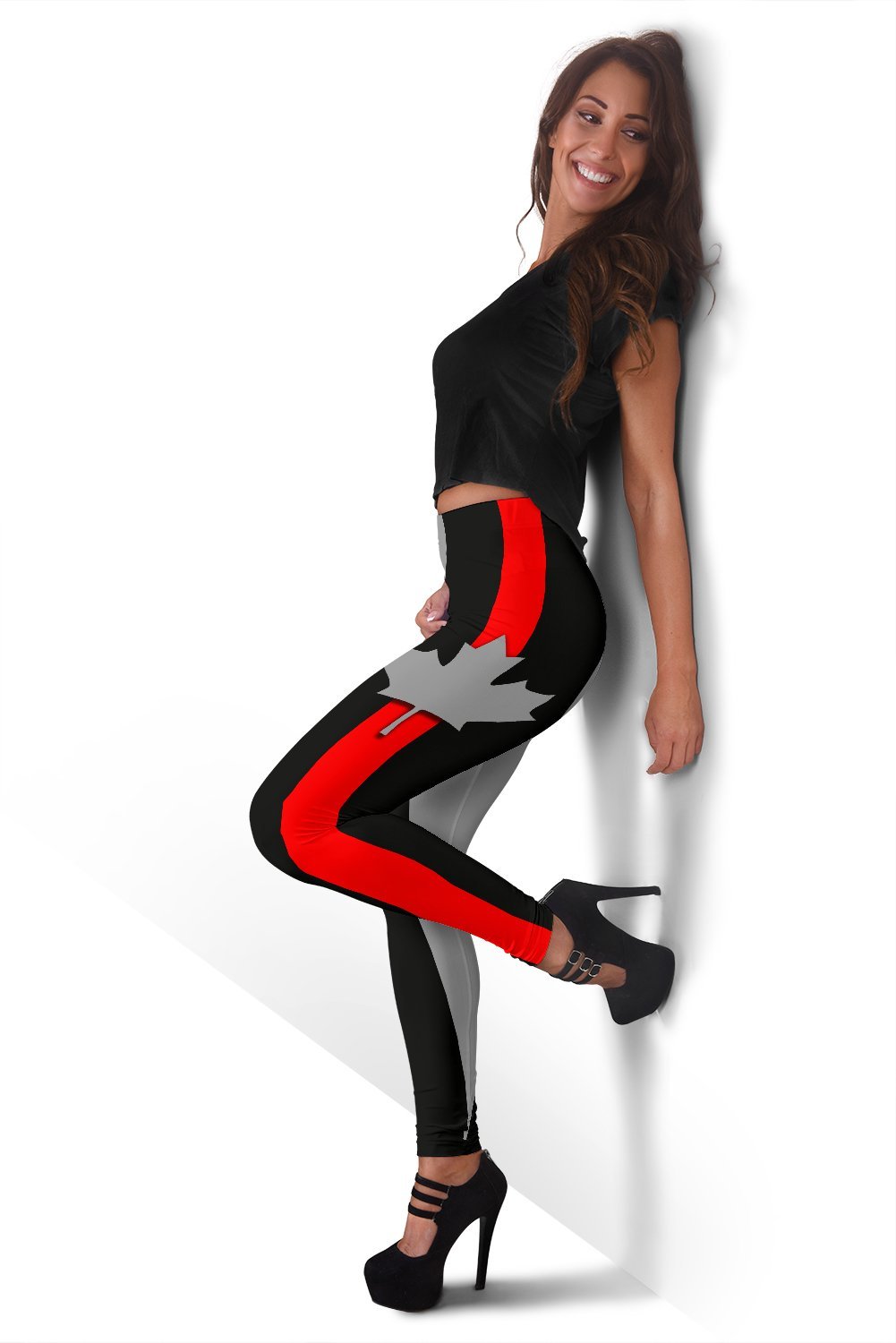 Thin Red Line Canada Women's Leggings GearFrost