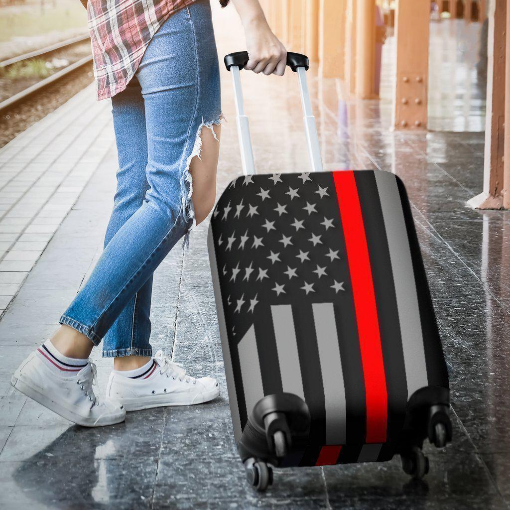 Thin Red Line Luggage Cover GearFrost