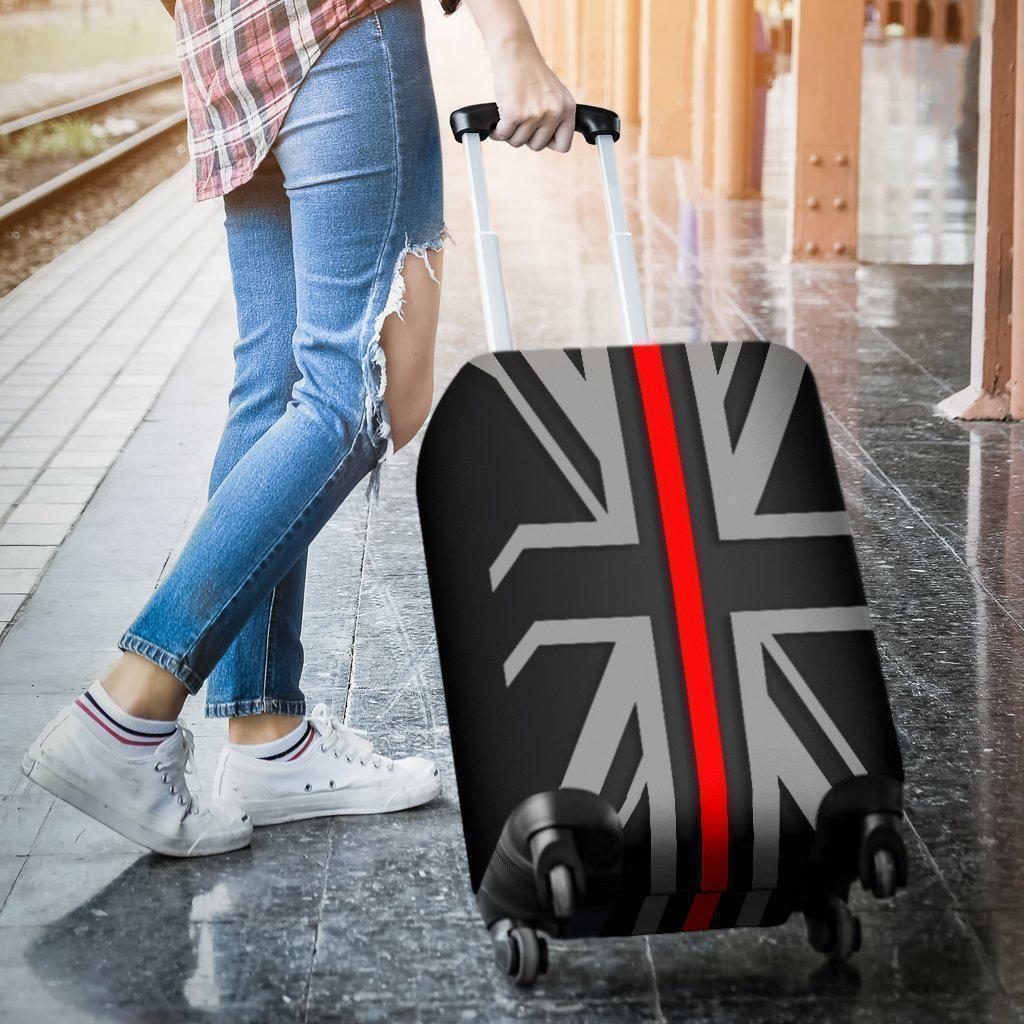 Thin Red Line Union Jack Luggage Cover GearFrost