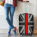 Thin Red Line Union Jack Luggage Cover