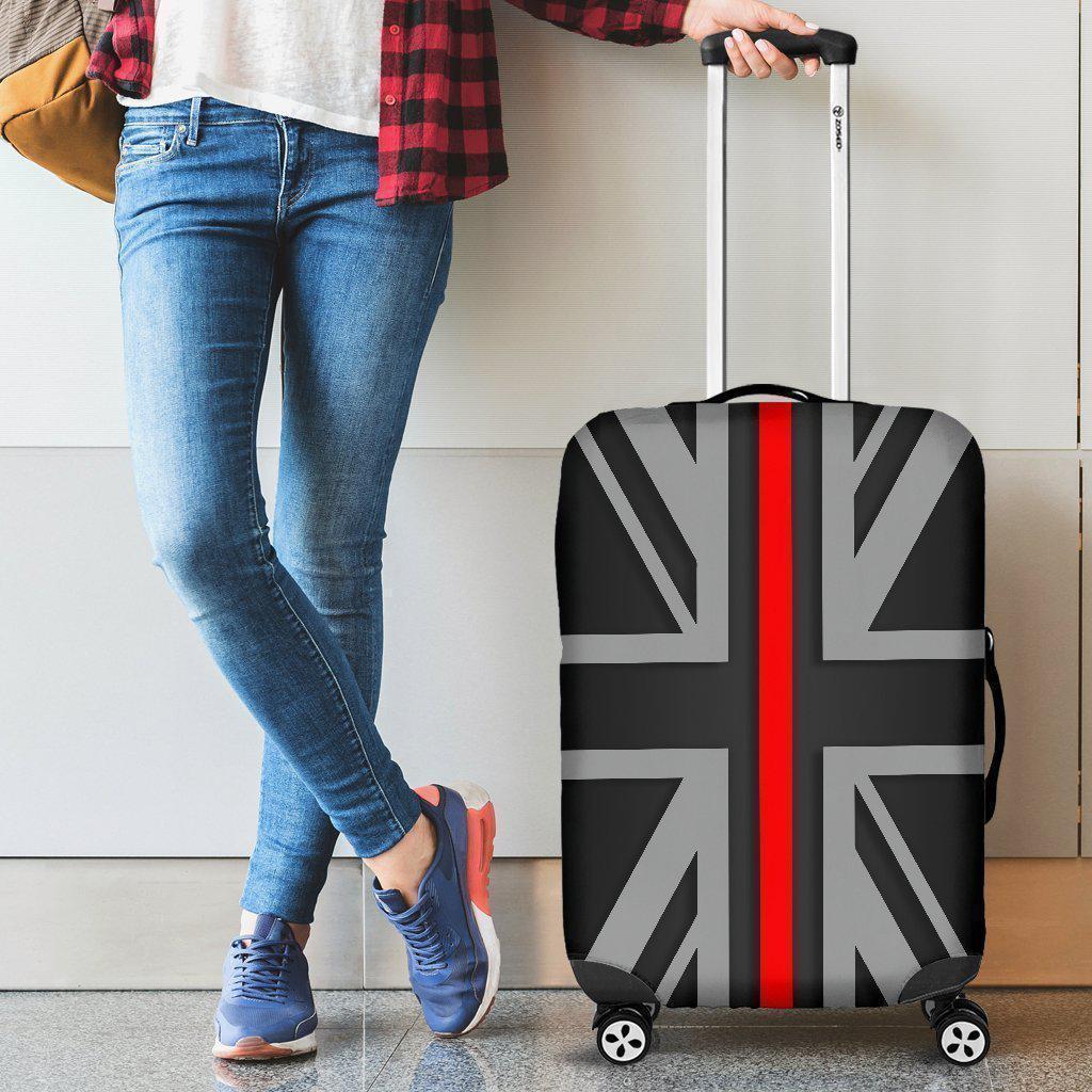 Thin Red Line Union Jack Luggage Cover GearFrost
