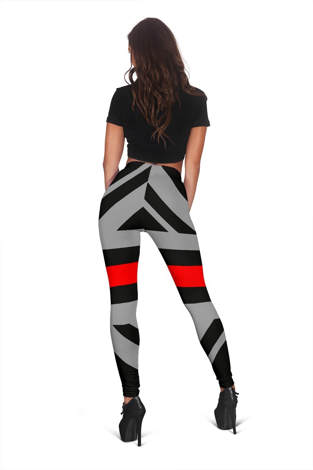 Thin Red Line Union Jack Women's Leggings GearFrost