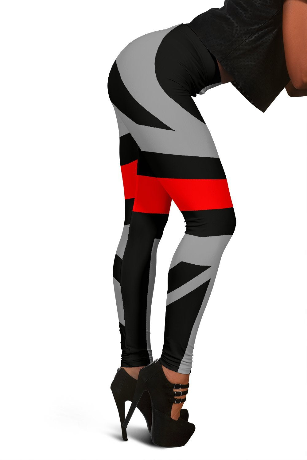 Thin Red Line Union Jack Women's Leggings GearFrost