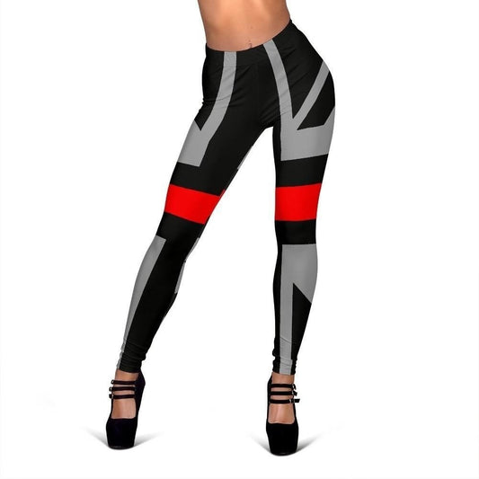 Thin Red Line Union Jack Women's Leggings GearFrost