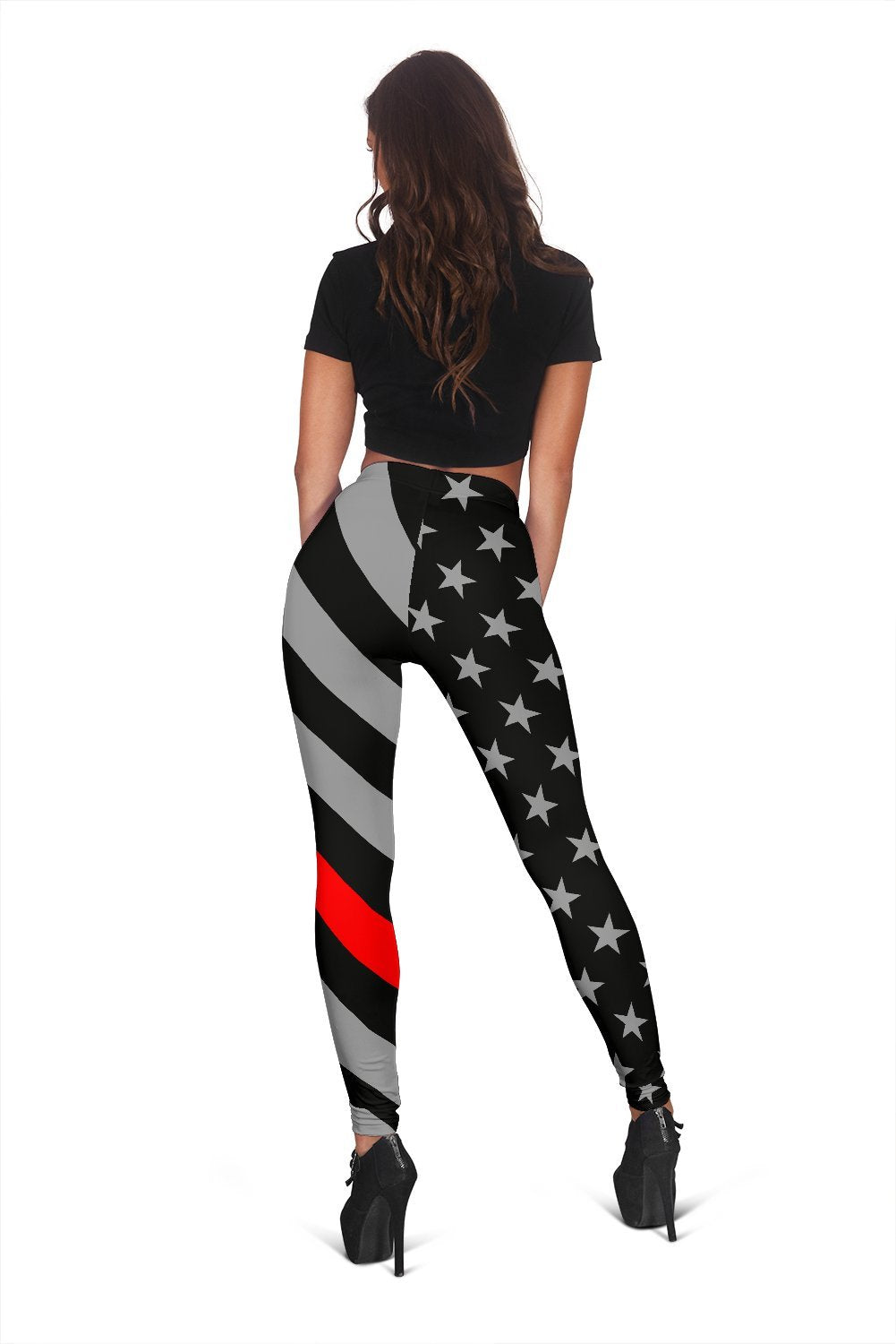 Thin Red Line Women's Leggings GearFrost