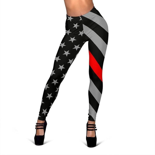 Thin Red Line Women's Leggings GearFrost