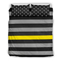 Thin Yellow Line Duvet Cover Bedding Set