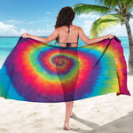 Tie Dye Print Beach Sarong Wrap