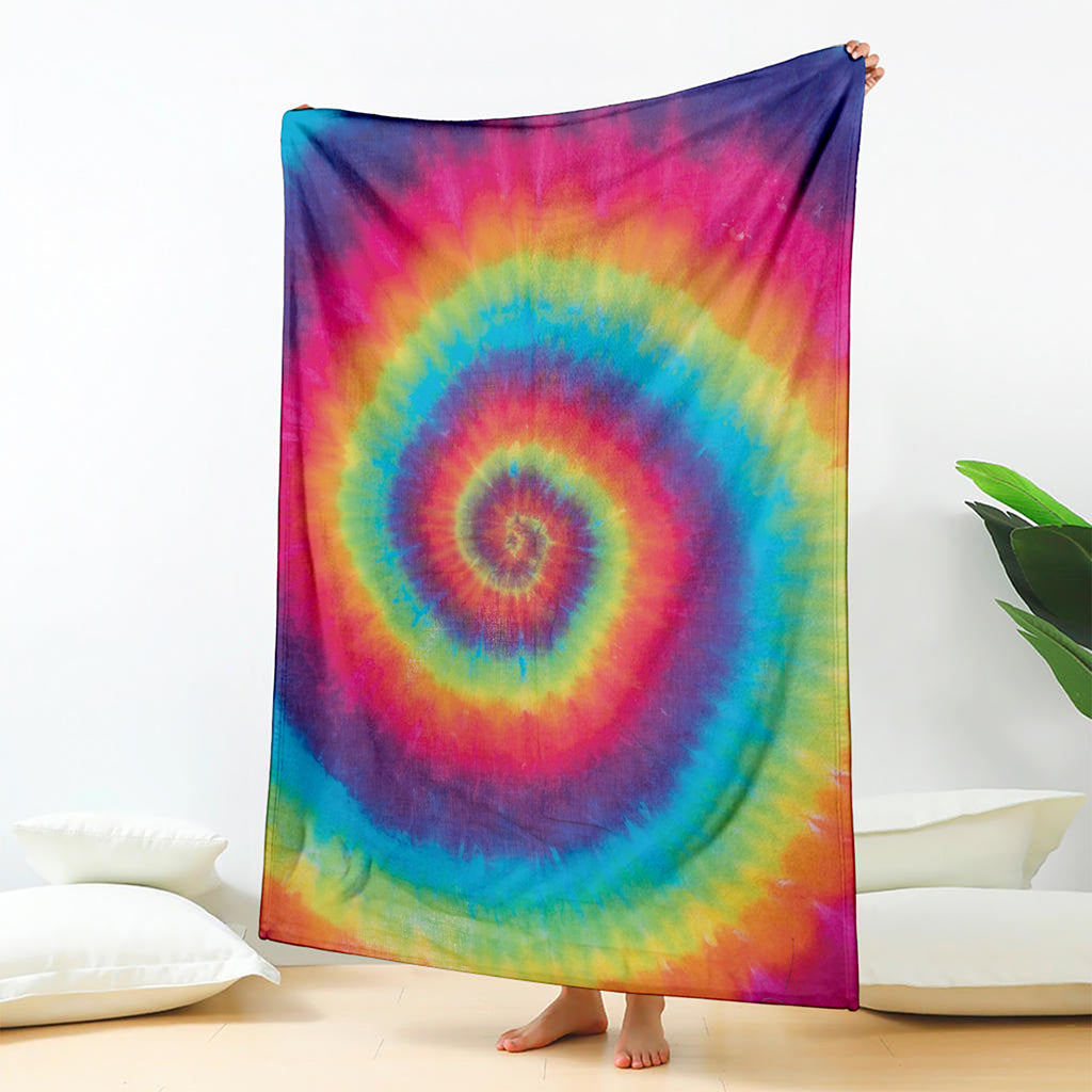 Tie Dye Print Blanket