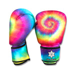 Tie Dye Print Boxing Gloves