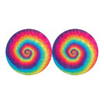 Tie Dye Print Car Coasters