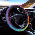Tie Dye Print Car Steering Wheel Cover