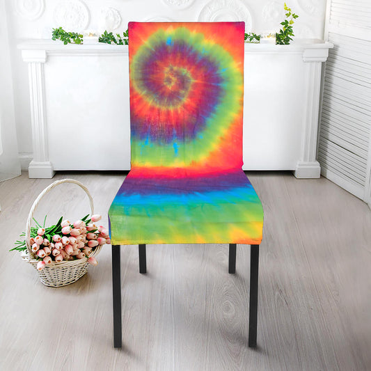 Tie Dye Print Dining Chair Slipcover