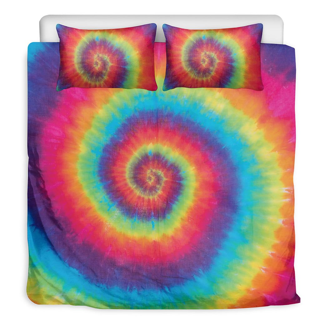 Tie Dye Print Duvet Cover Bedding Set